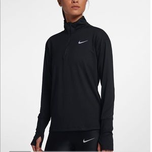 Nike Dri Fit Long Sleeve Half Zip Top